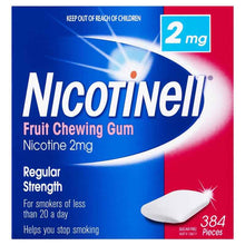Nicotinell Fruit Gum 2mg 384 Pack