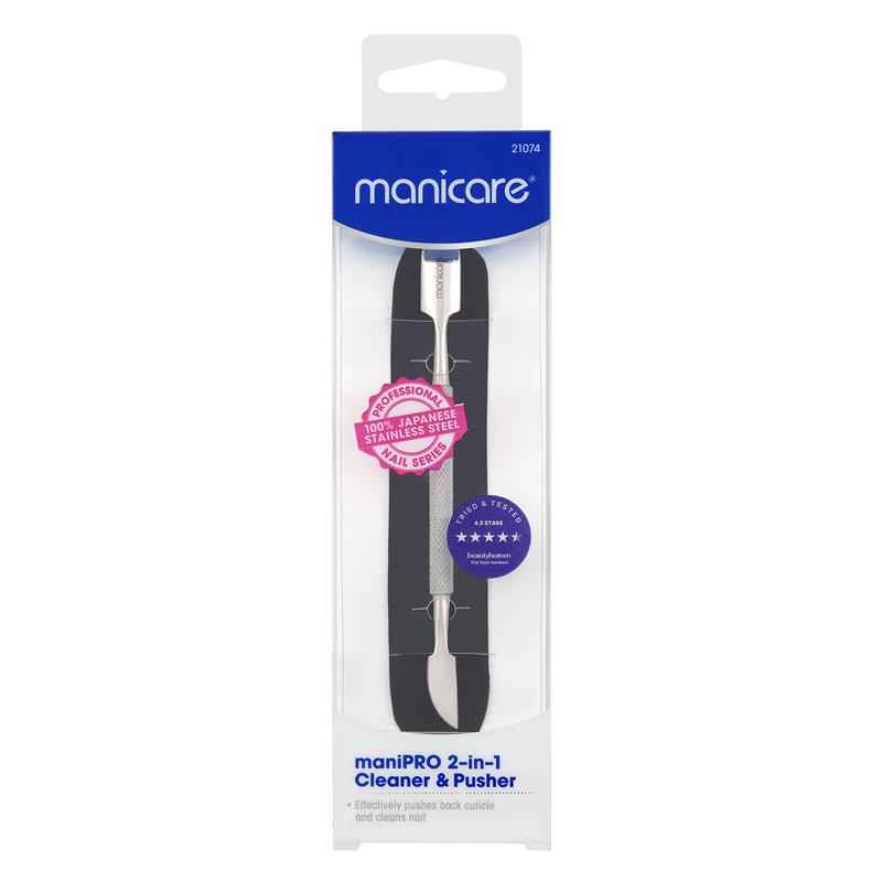 Manicare ManiPRO 2-In-1 Cleaner & Pusher Japanese Stainless Steel