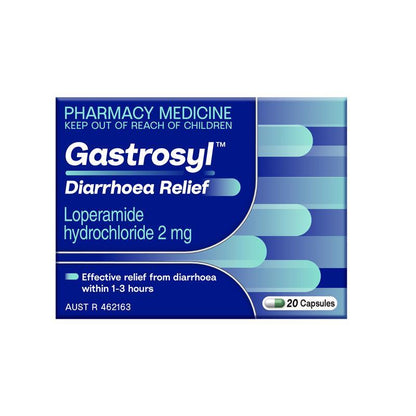 Gastrosyl Loperamide 2mg 20 Capsules
