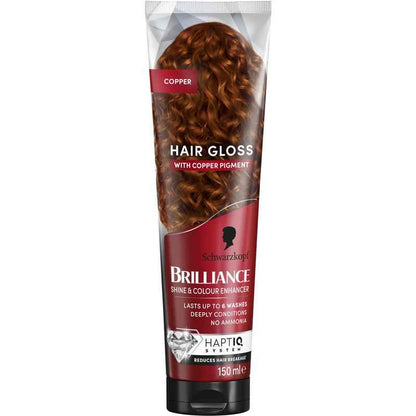 Schwarzkopf Brilliance Gloss Bonding Semi Permanent Mask Copper