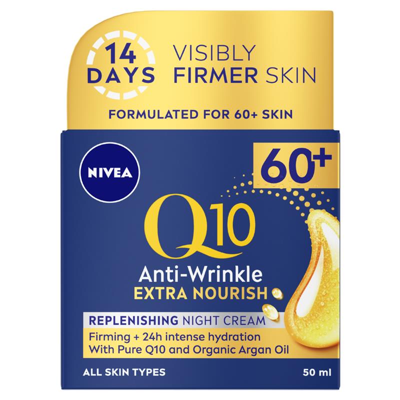 NIVEA Q10 Anti-Wrinkle Mature Night Cream 50ml