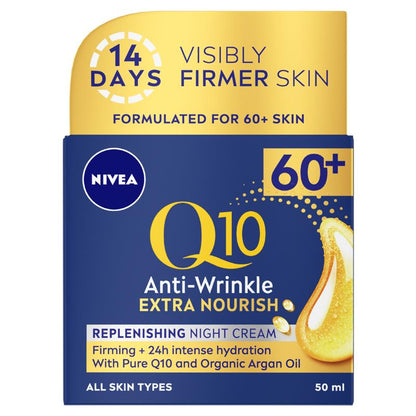 NIVEA Q10 Anti-Wrinkle Mature Night Cream 50ml