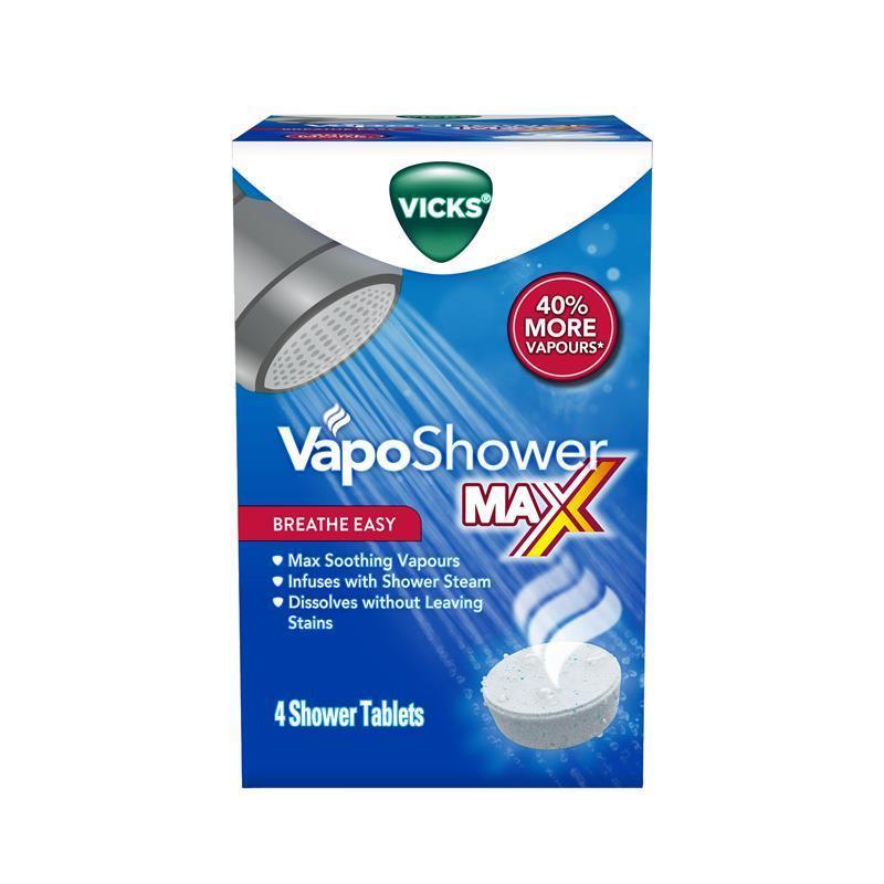 Vicks VapoShower Max 4 Pack