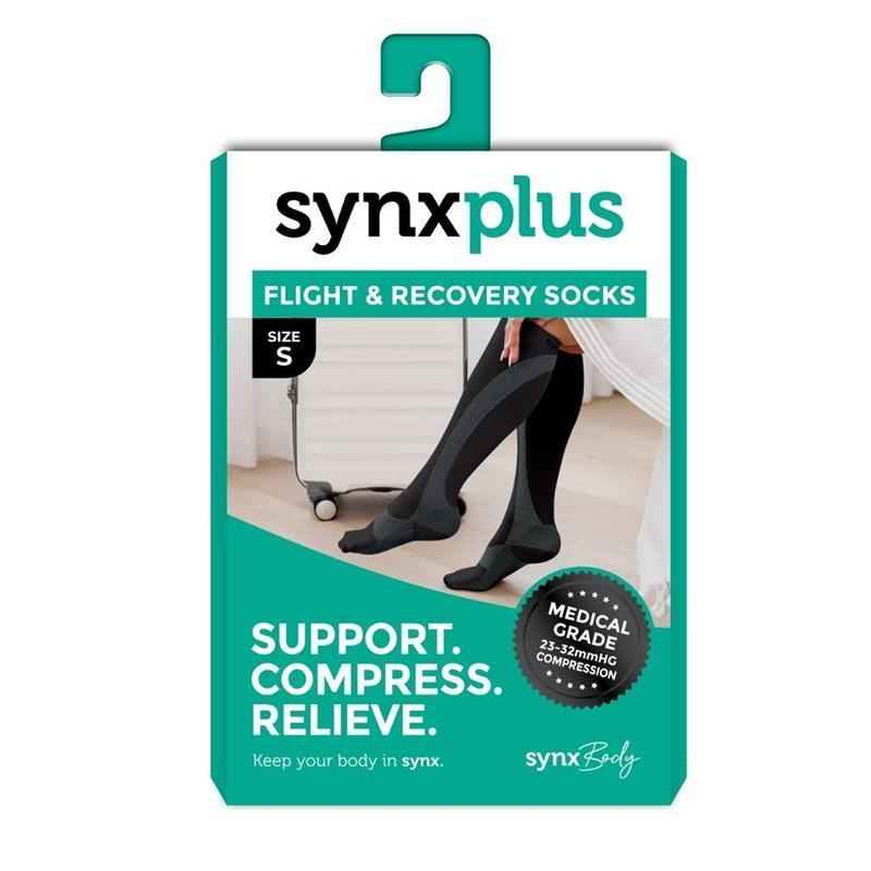 Synxplus Flight & Recovery Socks Black Small