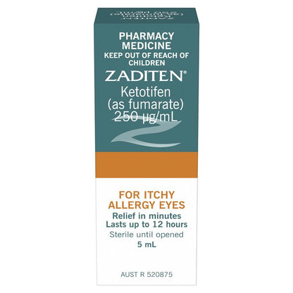 Zaditen Allergy Eye Drops 5ml