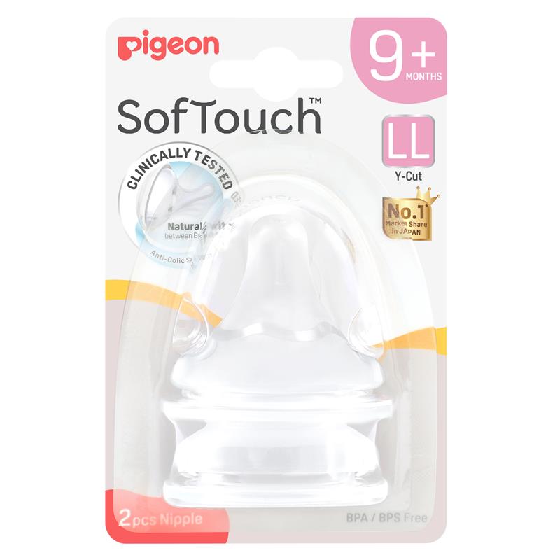 Pigeon SofTouch Teat LL 2Pack