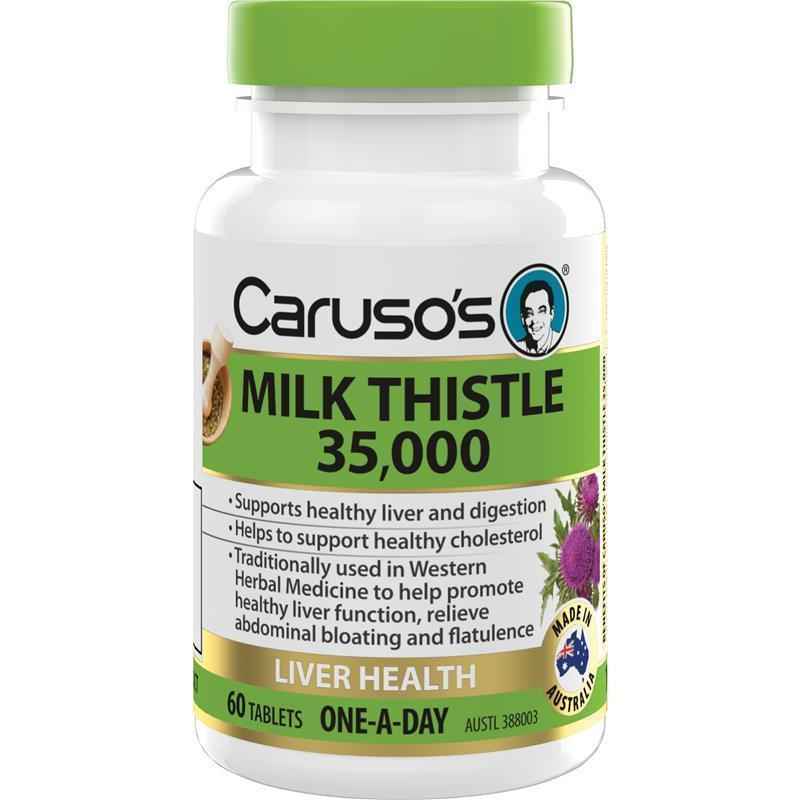 Carusos One a Day Milk Thistle 60 Tablets