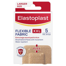 Elastoplast Flexible Fabric Strips XXL 5 Pack - GimmeNow