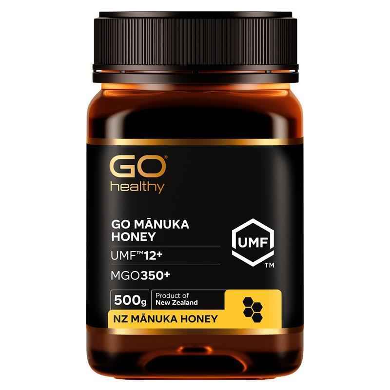 GO Healthy Manuka Honey UMF 12+ (MGO 350+) 500gm (Not For Sale In WA)