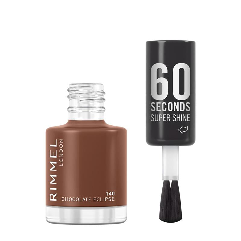 Rimmel 60 Seconds Nail Polish 140 Chocolate Eclipse
