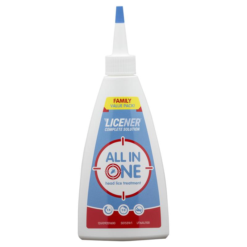 Licener Complete Solution Head Lice Treatment 200ml