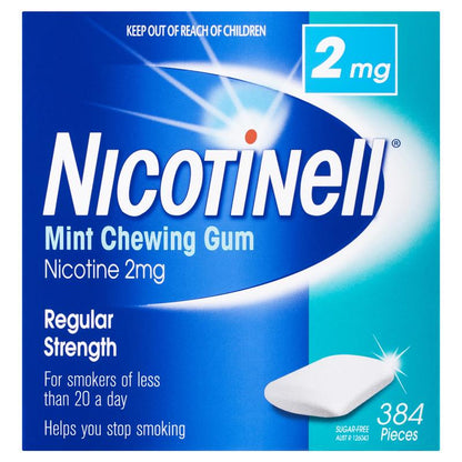 Nicotinell Mint Gum 2mg 384 Pack