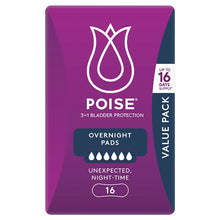 Poise Incontinence Pads Overnight 16 Pack