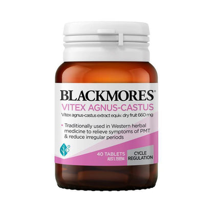 Blackmores Vitex Agnus-Castus 40 Tablets - GimmeNow