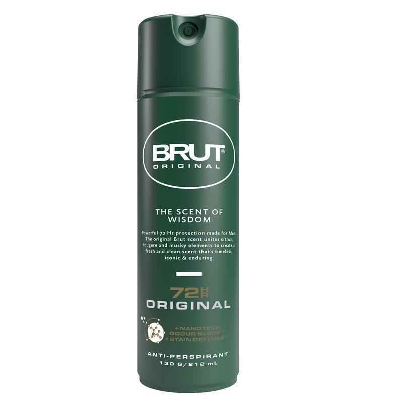 Brut 72 hr Original Anti Perspirant Deodorant 130g