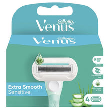 Gillette Venus Extra Smooth Sensitive Blades 4 Pack Refill