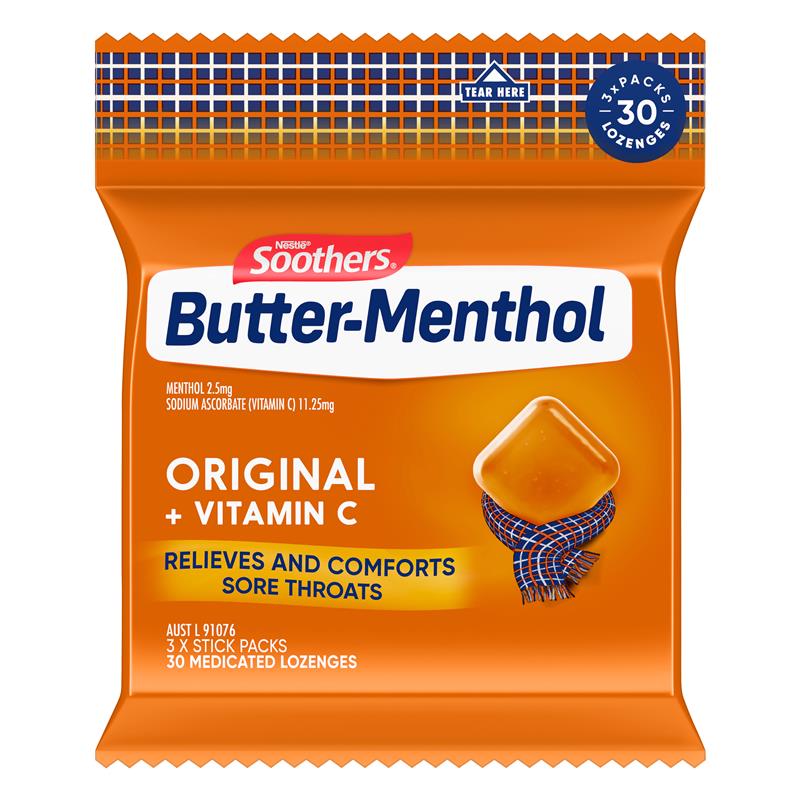 Allens Buttermenthol 3x10 Lozenge Multipack