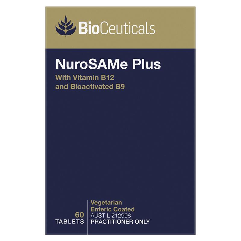 BioCeuticals NuroSAMe Plus 60 Tablets Fridge Line