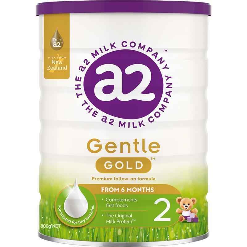 A2 Gentle Gold Premium Follow-on Formula Stage 2 From 6 Months 800g
