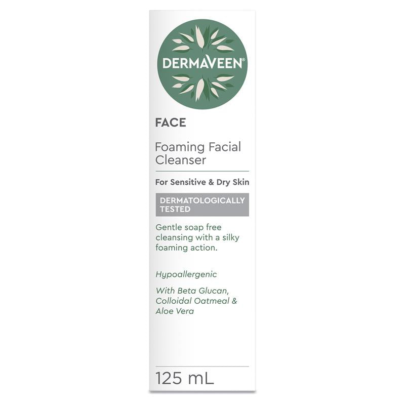 DermaVeen Face Foaming Cleanser 125ml