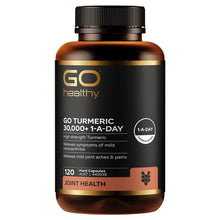 Go Healthy Turmeric 30000+ 1 A Day 120 Vege Capsules Exclusive Size