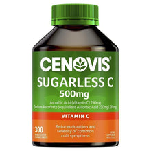 Cenovis Sugarless C 500mg 300 Orange Flavour Chewable Tablets - GimmeNow