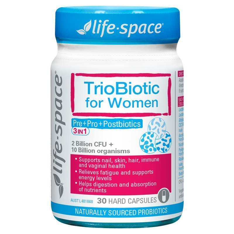 Life-Space TrioBiotic for Women 30 Capsules