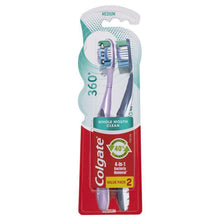 Colgate Toothbrush 360 Degree Medium Twin Pack