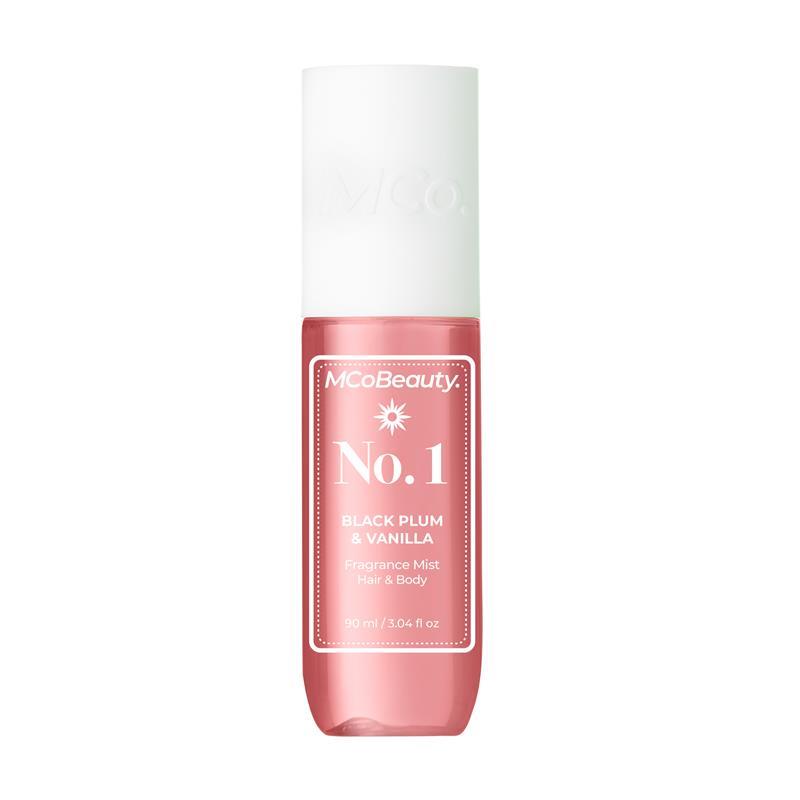 MCoBeauty Black Plum & Vanilla No. 1 Fragrance Hair & Body Mist 90ml - GimmeNow