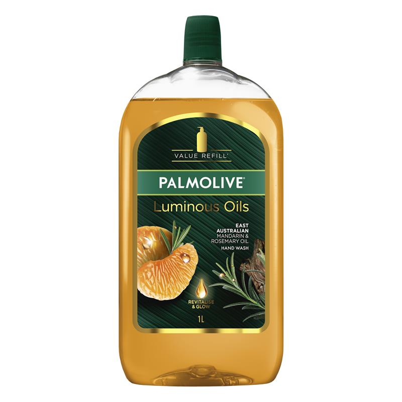 Palmolive Luminous Oils Hand Wash Refill Mandarin & Rosemary Oil 1L