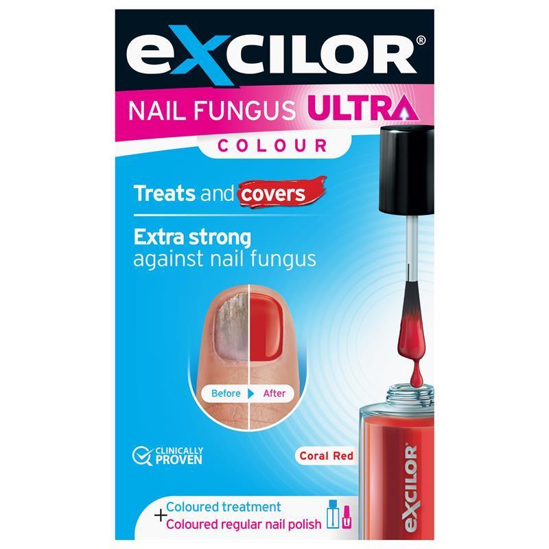 Excilor Ultra Fungal Nail Treatment Colour Red 30ml