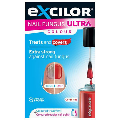 Excilor Ultra Fungal Nail Treatment Colour Red 30ml