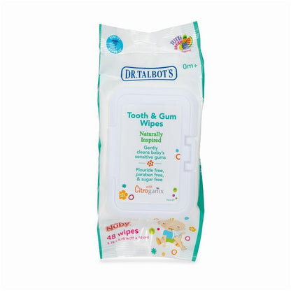 Nuby Bamboo Citroganix Pacifier and Teether Wipes 48 Pack