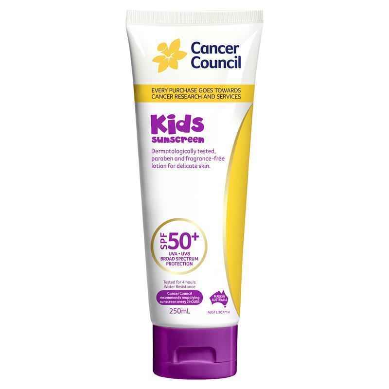Cancer Council SPF 50+ Kids 250ml Tube