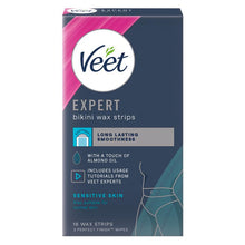 Veet Expert Cold Wax Strips Bikini 16 Pack