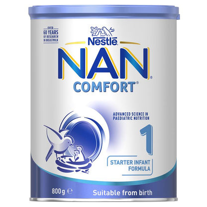 Nestle NAN COMFORT 1 Starter Baby Infant Formula Powder, From Birth – 800g