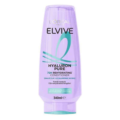 L'Oreal Elvive Hyaluron Pure Conditioner 340ml