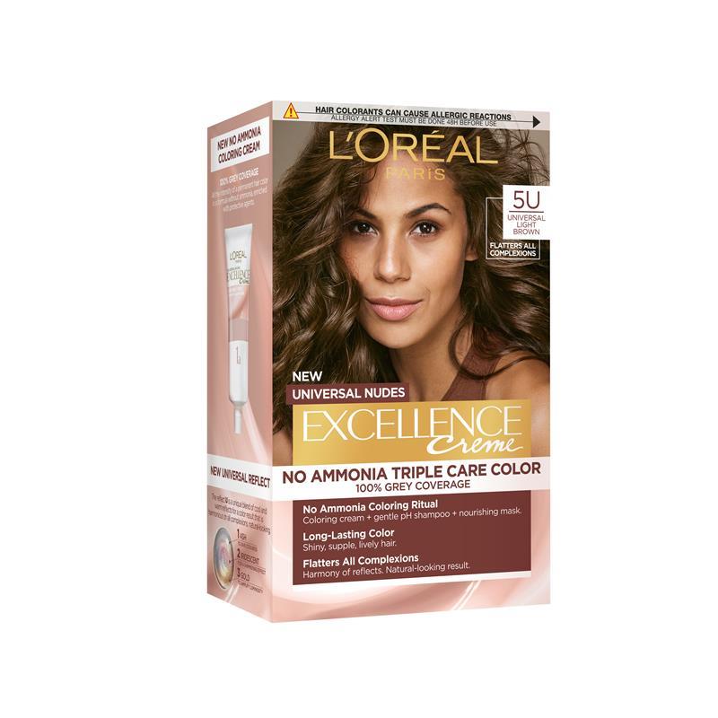 L'Oreal Excellence Creme Universal Nudes Light Brown 5U - GimmeNow