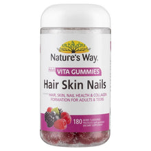 Nature's Way Adult Vita Gummies Hair Skin Nails 180 Gummies Exclusive Size - GimmeNow