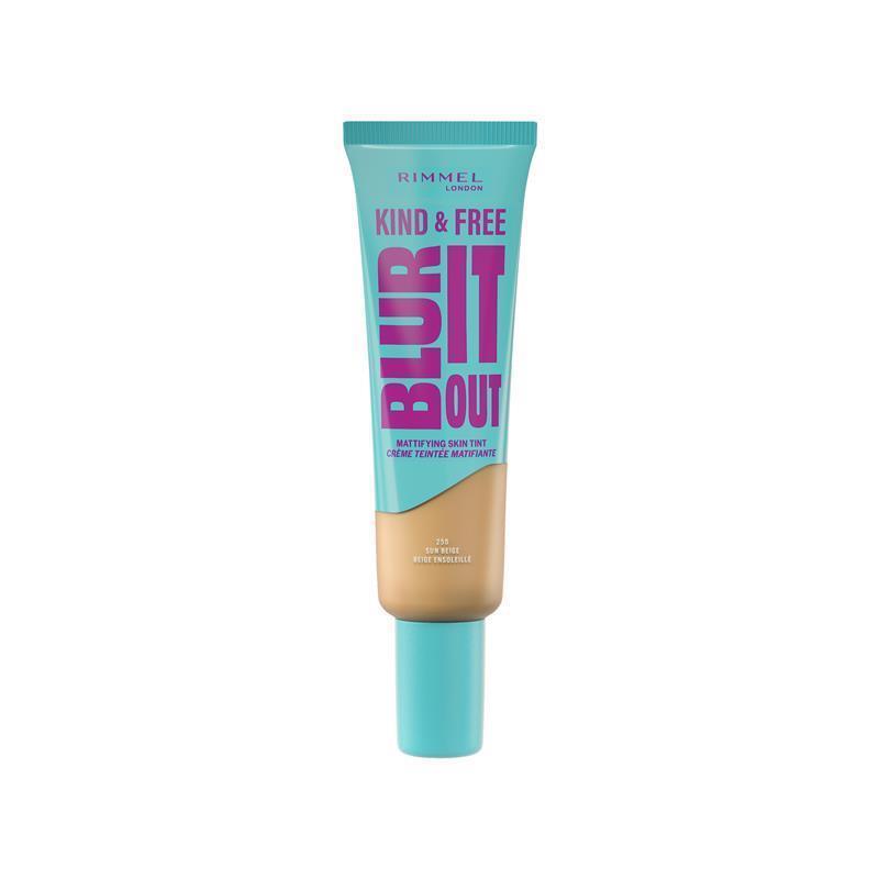 Rimmel Kind & Free Blur It Out Mattifying Skin Tint 250 Sun Beige