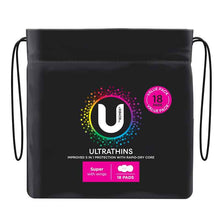 U By Kotex Ultrathin Super Wing Bulk Pack 18