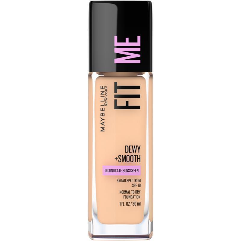 Maybelline Fit Me Dewy & Smooth Luminous Liquid Foundation - Classic Ivory 120 - GimmeNow