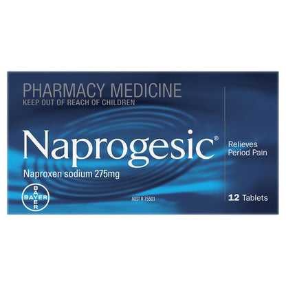 Naprogesic 275mg Tablets 12 Pack
