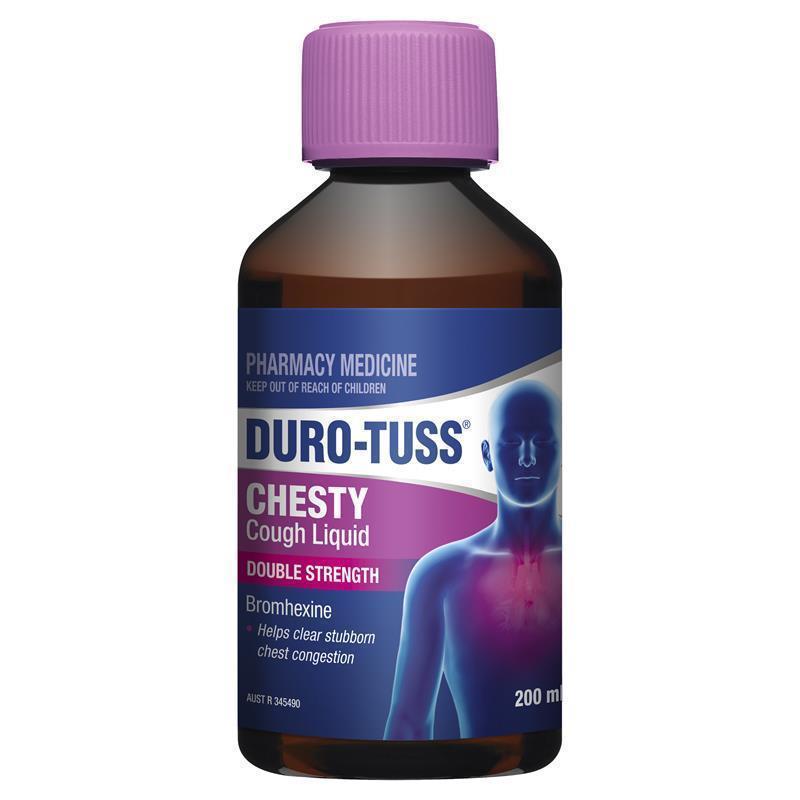 DURO-TUSS Chesty Cough Liquid Double Strength 200mL