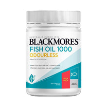 Blackmores Odourless Fish Oil 1000mg 500 Capsules Exclusive Size - GimmeNow
