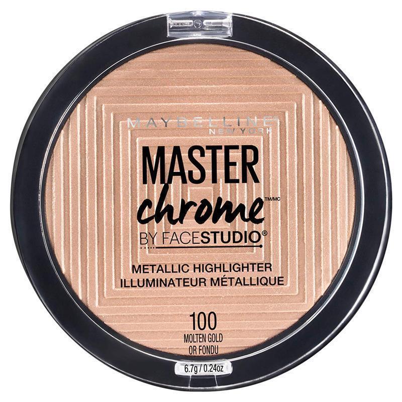 Maybelline Master Chrome Metallic Powder Highlighter - Molten Gold - GimmeNow