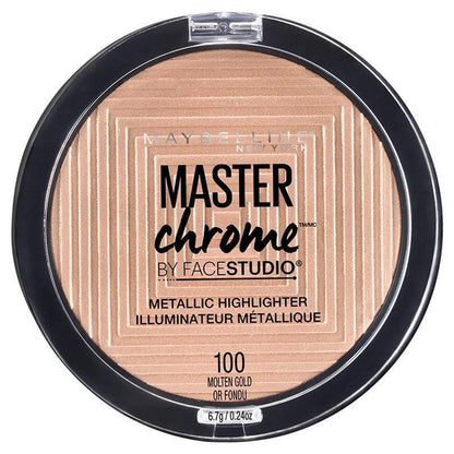 Maybelline Master Chrome Metallic Powder Highlighter - Molten Gold - GimmeNow