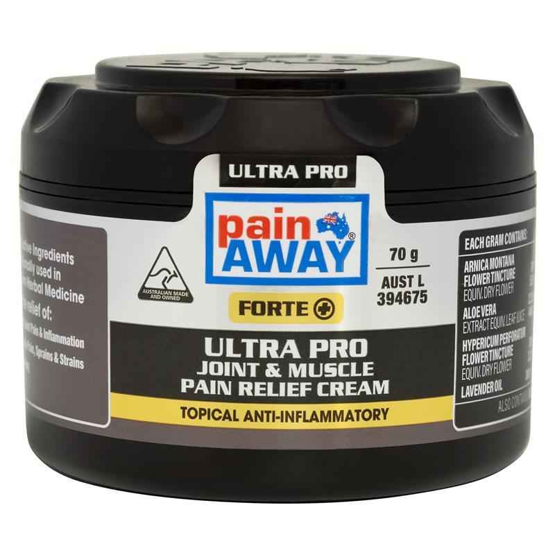 Pain Away Forte + Ultra Pro Joint & Muscle Pain Relief Cream 70g