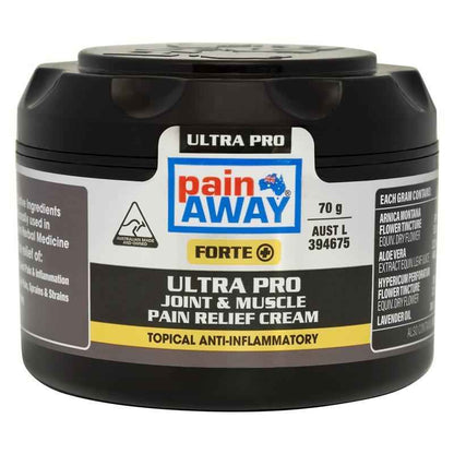 Pain Away Forte + Ultra Pro Joint & Muscle Pain Relief Cream 70g