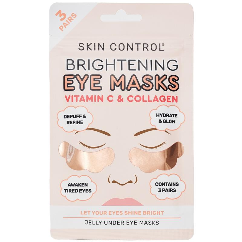 Skin Control Brightening Eye Masks 6pk